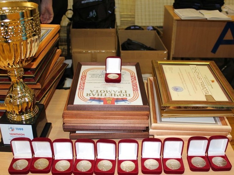 В Твери провели торжественное награждение  в честь 100-летнего юбилея отечественного волейбола