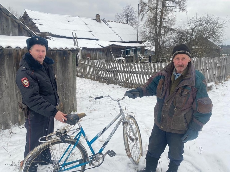 Костромич получил от полиции подарок на день рождения - вернули велосипед