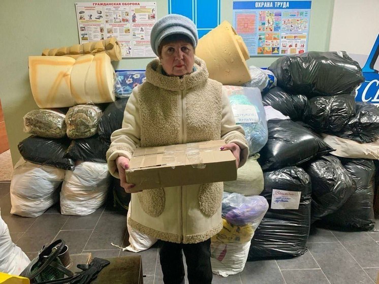 В Серпухове продолжается прием гуманитарной помощи для бойцов
