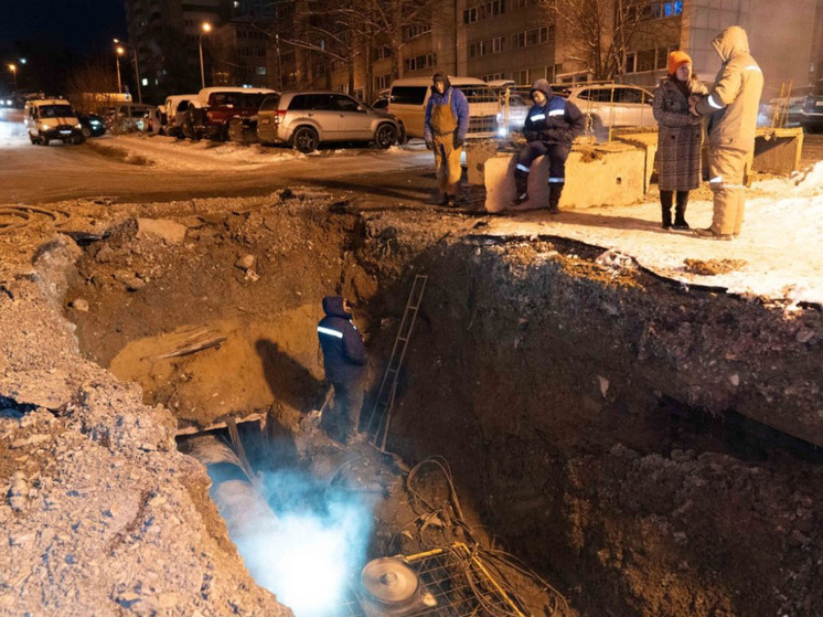 Устранение порыва на Комсомольском коллекторе в Южно-Сахалинске почти завершили
