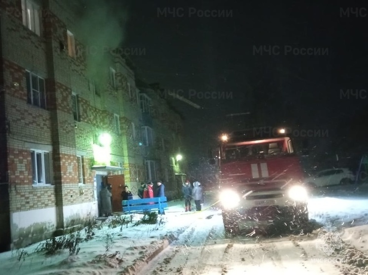 В Богородицке во время пожара многоэтажки были спасены 20 человек