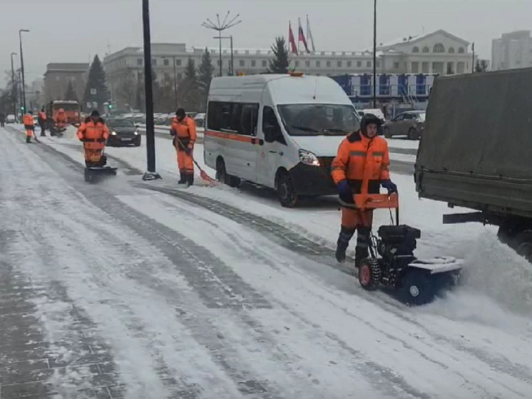 Жители Красноярска жалуются на отсутствие уборки снега
