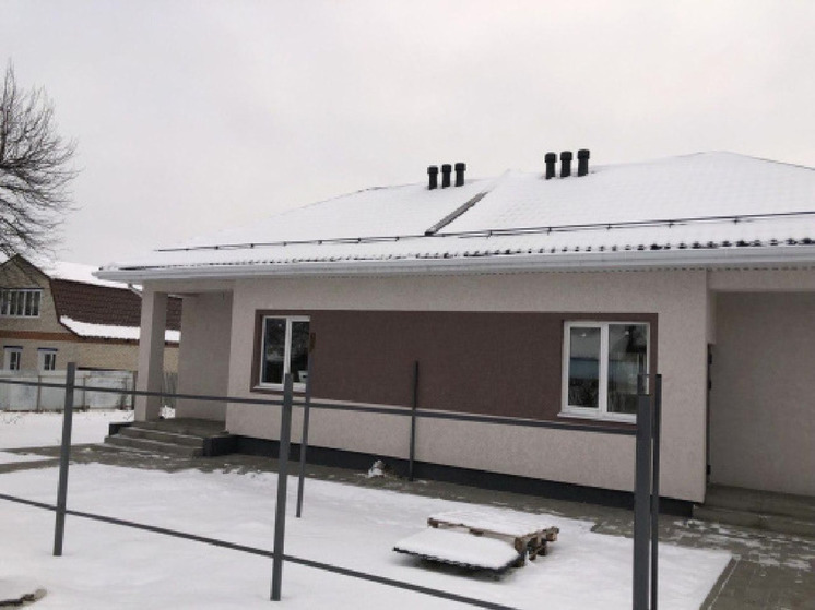 В Красной Яруге Белгородской области подходит к концу строительство четырех домов для семей из приграничья