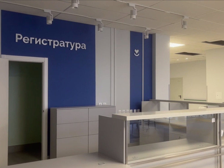 Финишная прямая: в Минздраве показали холл нового корпуса поликлиники №14 Барнаула