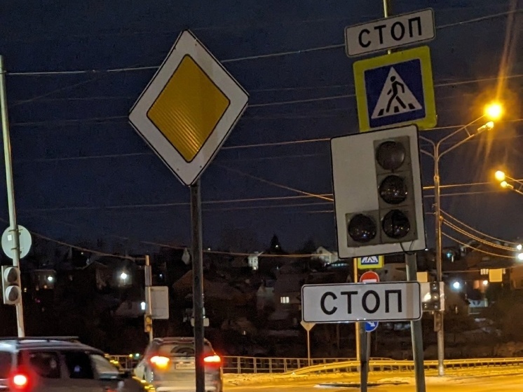 В Курске пожаловались на работу светофоров на проспекте Плевицкой