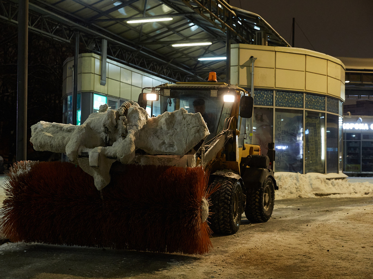Четыре дополнительных пункта складирования снега открыли в Петербурге