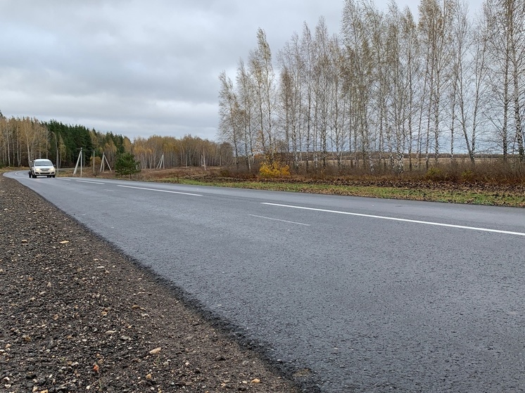В Пензенской области отремонтированная дорога стала уже изначальной