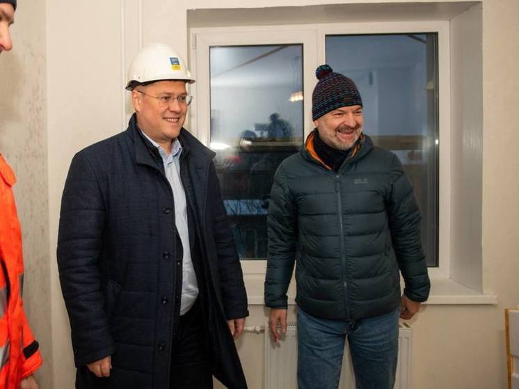 В Мурманске завершается строительство дома на улице Бредова