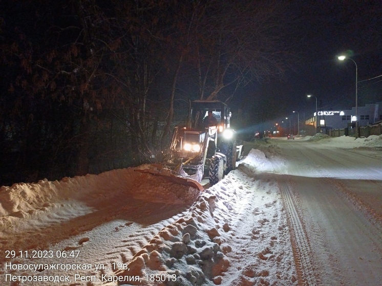 Подрядчика оштрафовали на 600 тысяч рублей за неубранные улицы Петрозаводска