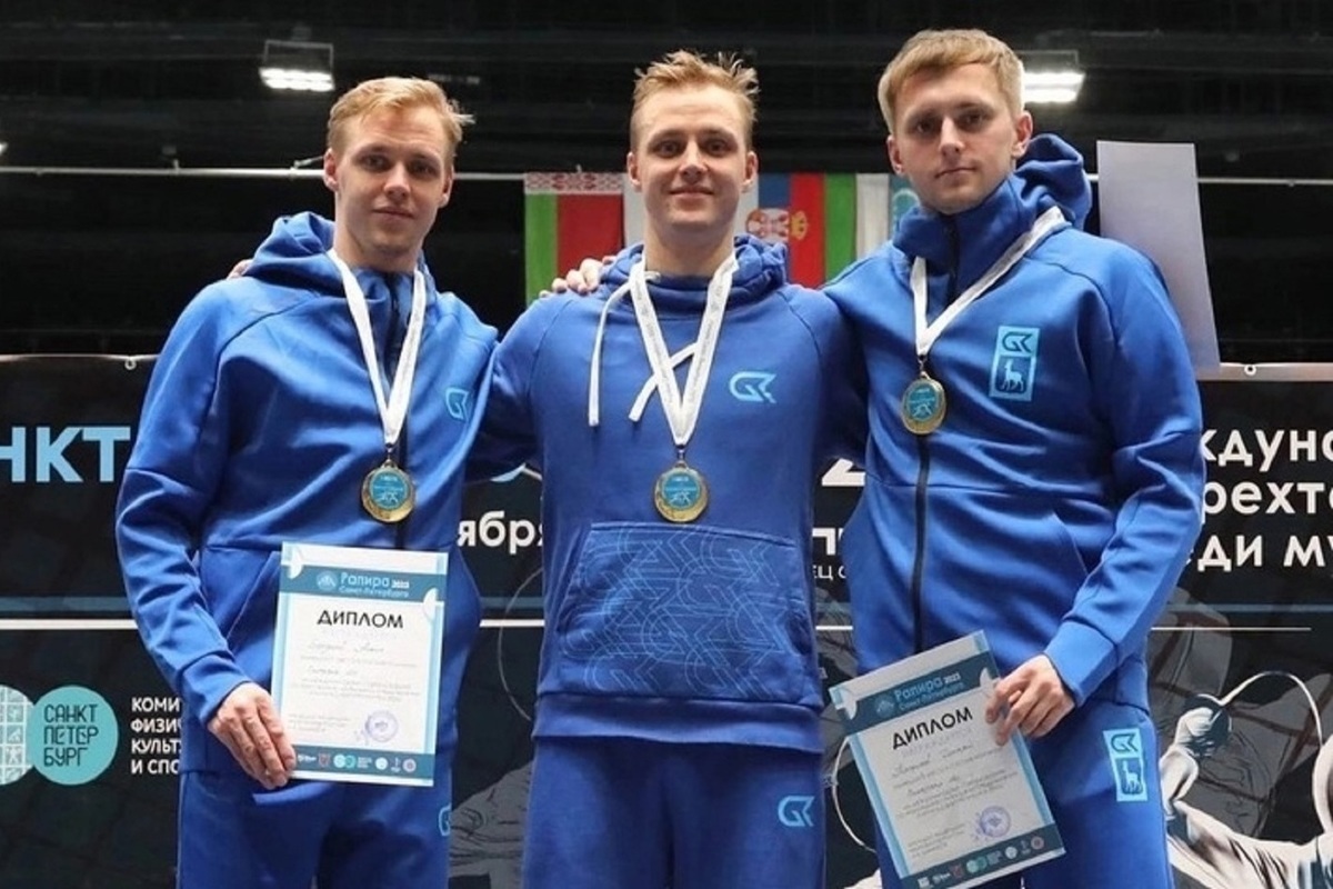 International fencing competitions brought victory to the Yaroslavl athlete