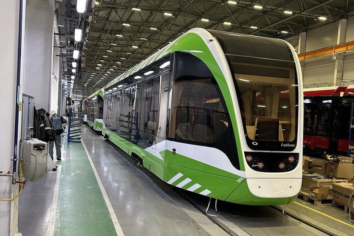 В Курск за два года доставят 22 новых трамвая «Львёнок»