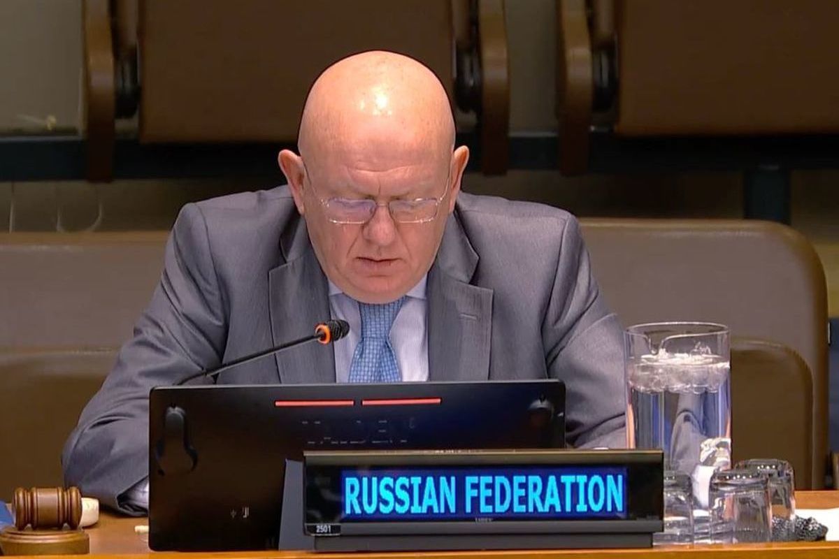 Nebenzya recalled Russia's efforts to resolve the Palestinian problem