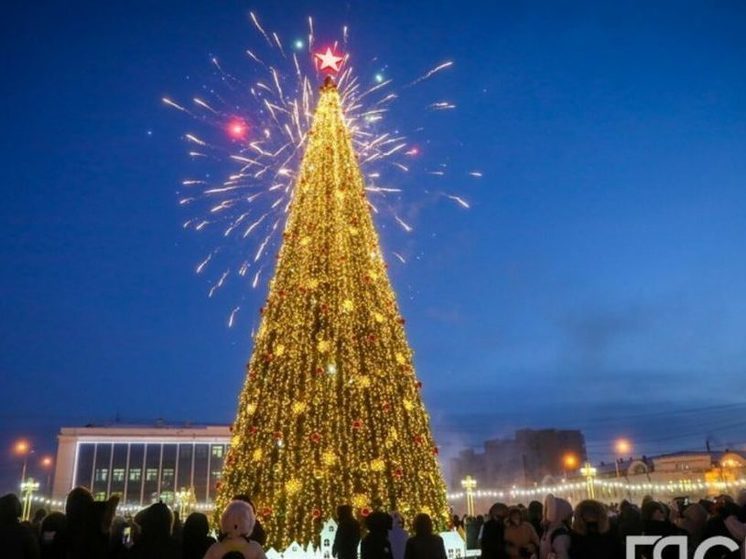 В Якутске зажжется первая елка страны