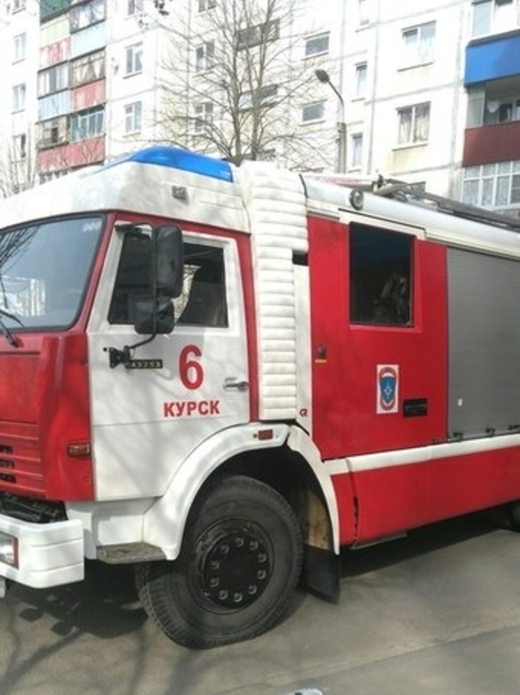 В Курске после пожара на ул. Черняховского госпитализирована 65-летняя женщина