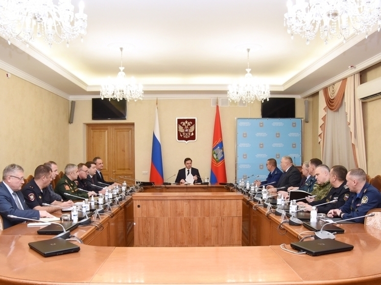 В Орловской области обсудили вопросы обеспечения безопасности в новогодние праздники