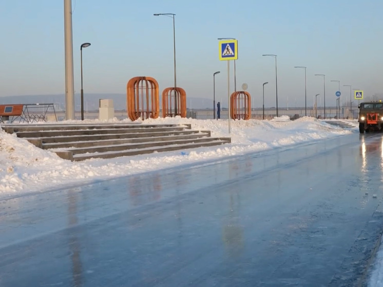 В Кемерове на новой набережной появится каток в 1850 метров
