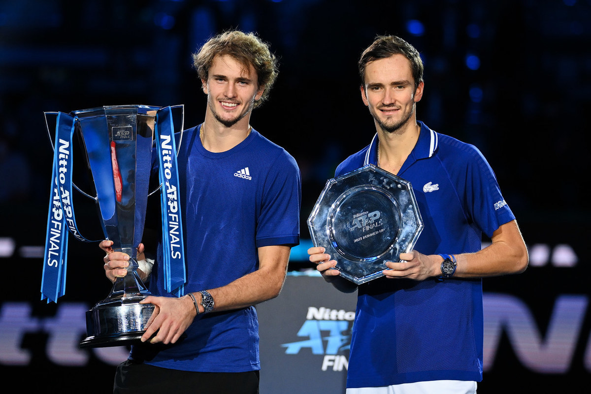 Соперничество Медведева и Зверева признано Eurosport лучшим в году