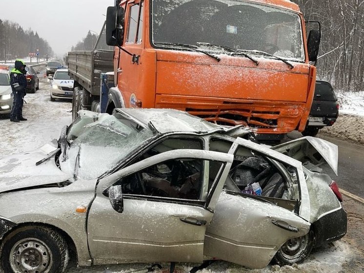 На трассе А-108 в Сергиево-Посадском городском округе погиб водитель