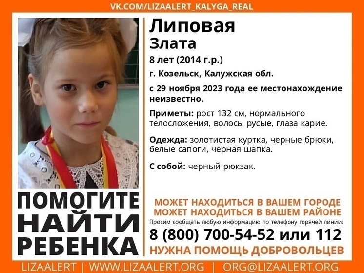 Губернатор Калужской области лично контролирует ход поисков пропавшего ребенка