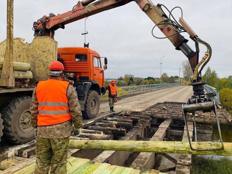 11 мостов отремонтируют в Вологодской области в декабре