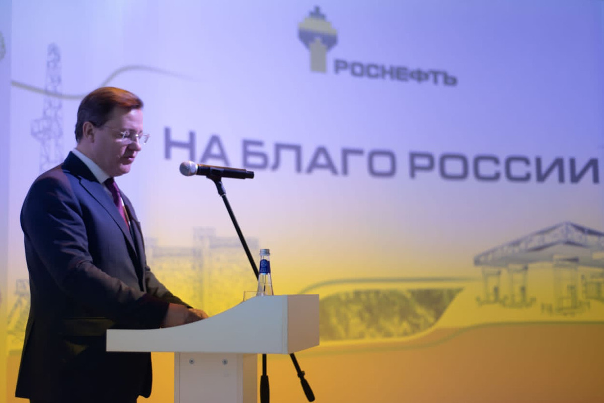 Guests of the Days of the Samara Region were greeted with kokoshniks at the Rosneft pavilion