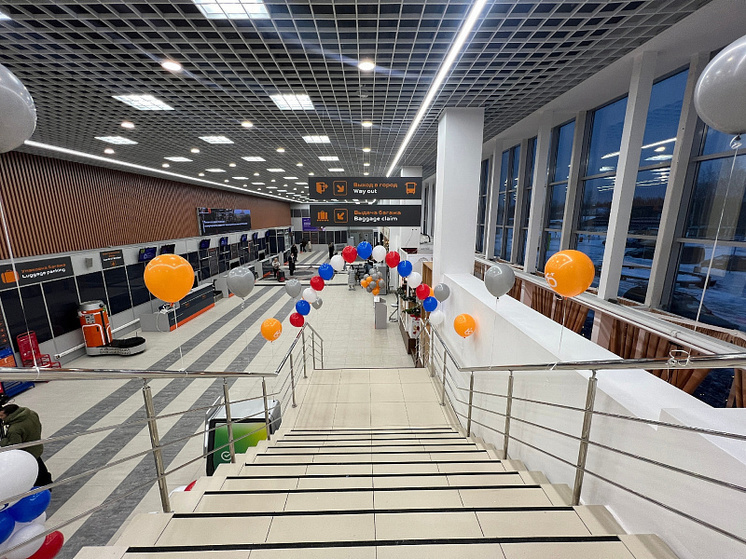 Аэропорт Архангельск возобновил работу после реконструкции