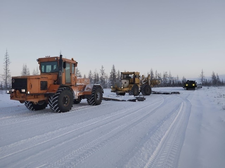 На Ямале открыли первый в этом сезоне зимник