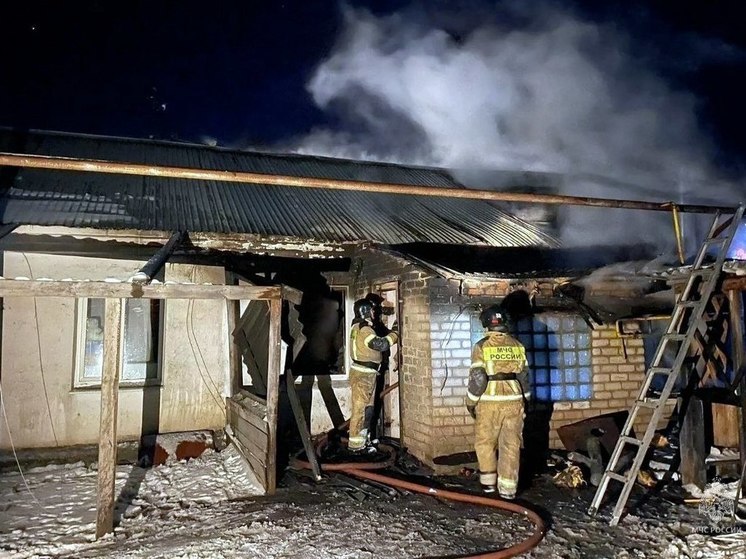 В Челябинской области при ночном пожаре погибла 9-летняя девочка