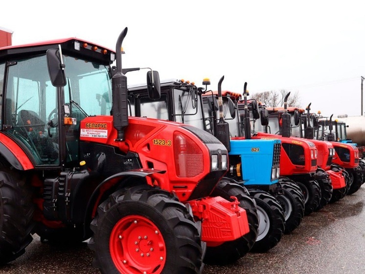 В Калмыкии открылся центр по продаже тракторов из Беларуси