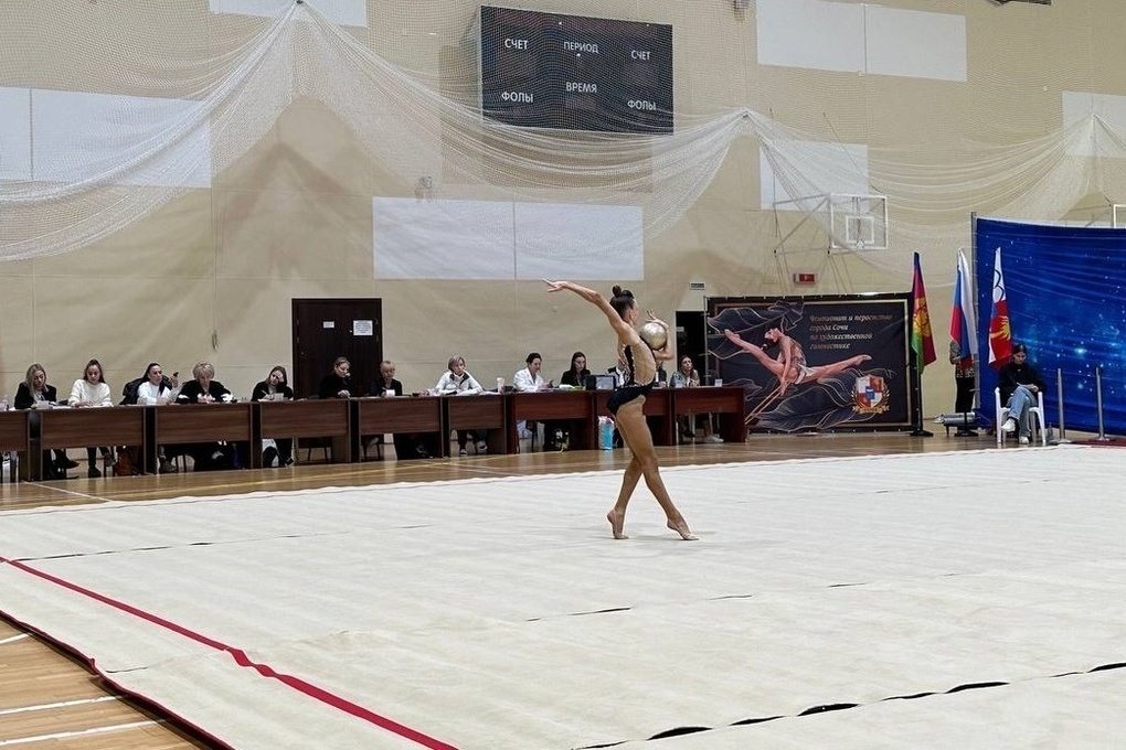 Medals of the city championship in rhythmic gymnastics were played in Sochi