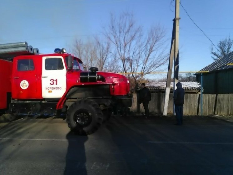 В результате пожара в Курской области погиб 53-летний мужчина