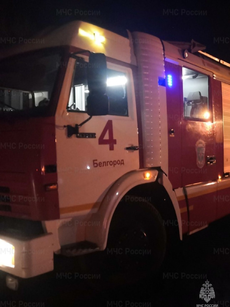 В Белгороде мужчина погиб во время пожара в жилом доме