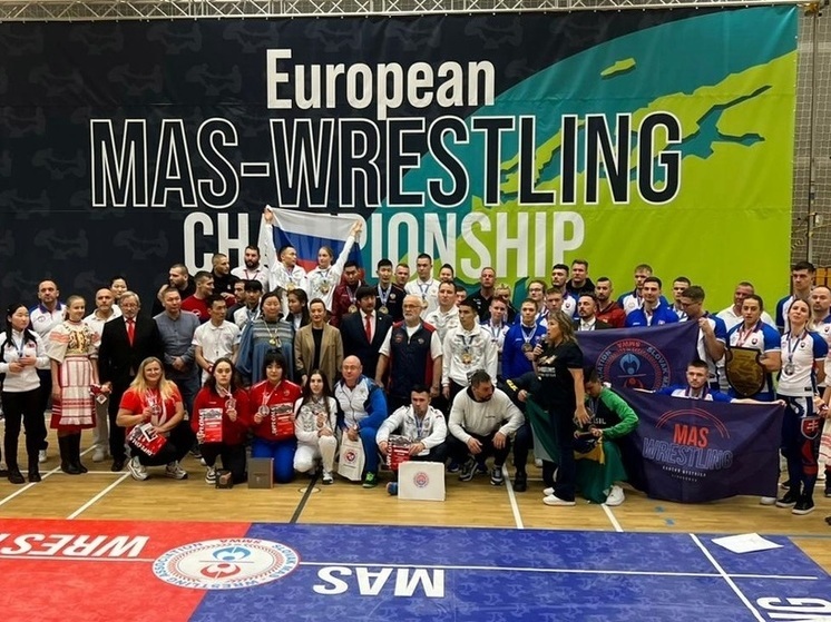 Vladimirka won the European Mas-Wrestling Championship