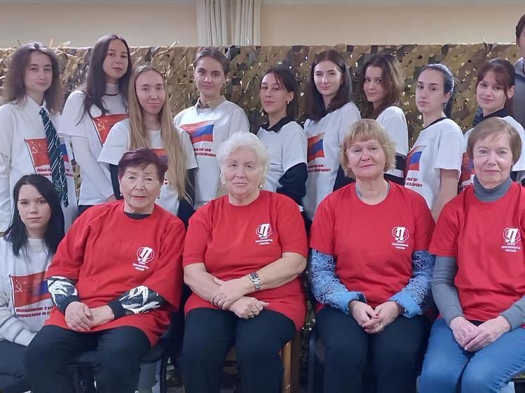 В Новороссийске пенсионеры активно принимают участие в помощи бойцам СВО