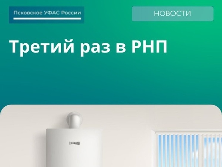 Установщика отопительной системы в третий раз внесли в РНП в Псковской области