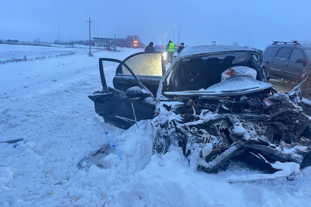 В Курской области в ДТП со снегоуборочной машиной погиб водитель легковушки