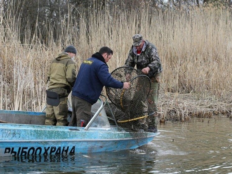 В Калмыкии  задержали рыбака-браконьера