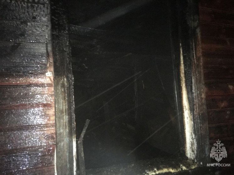 Пожар произошел в одноэтажном жилом доме в Балахнинском округе