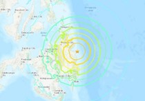 Землетрясение магнитудой не менее 7,5 баллов произошло на острове Минданао на юге Филиппин