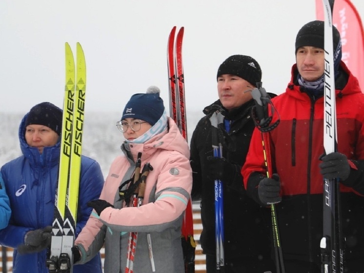 В Шурышкарском районе открыли лыжный сезон