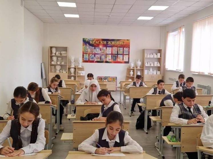 В сельском поселении в Ингушетии работает новая школа на 720 мест