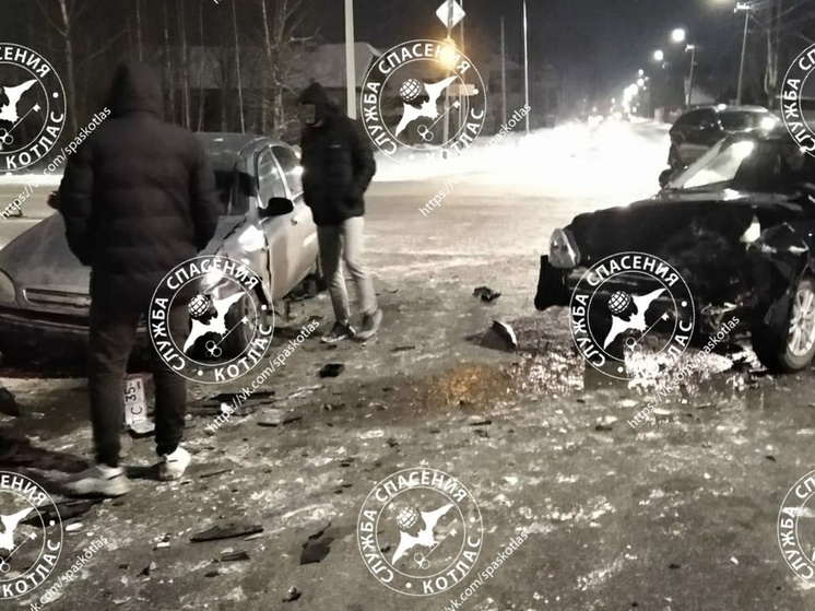 В Котласе в ДТП пострадала женщина