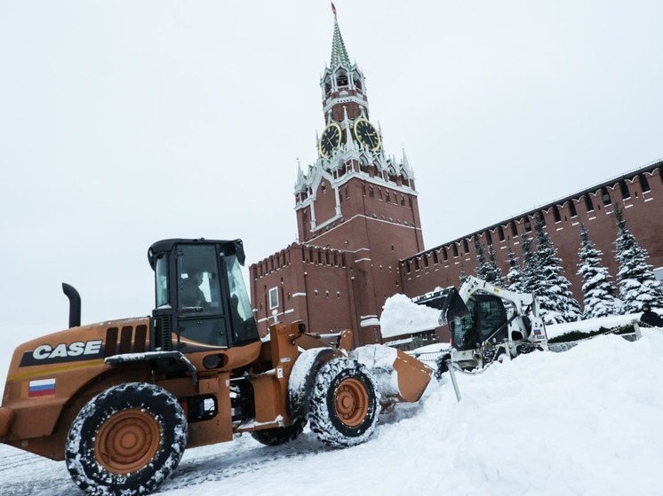 Снегопад в Москве не остановится до понедельника