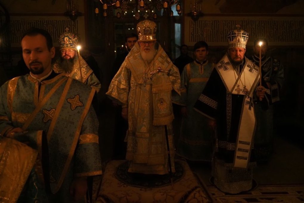 В Свято-Троицком Болдином мужском монастыре состоялось Всенощное бдение