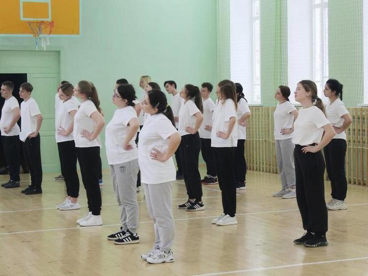 В Пензенской области отремонтировали спортзал в сердобской школе