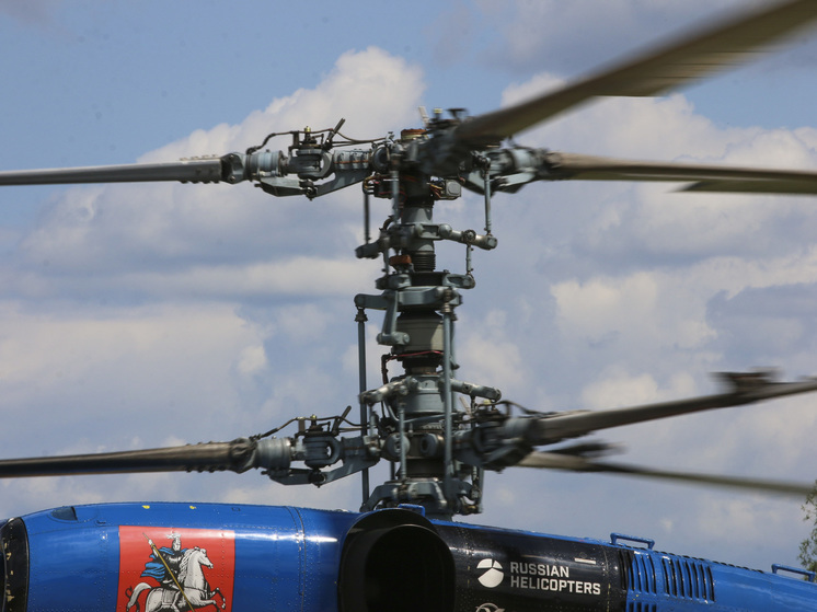 The helicopter made an emergency landing in the Stavropol Territory