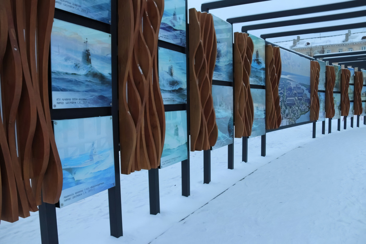 Жителям Северодвинска подарили новый арт-объект