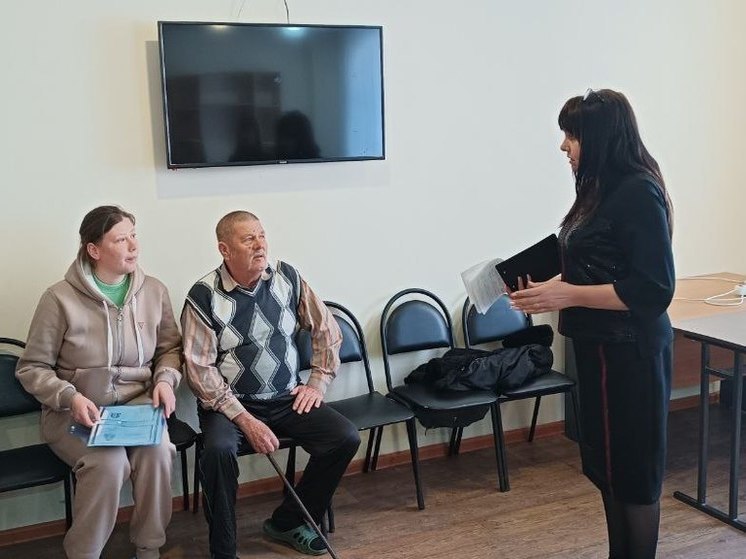 В ПВР с эвакуированными жителями Херсонской области прошла проверка