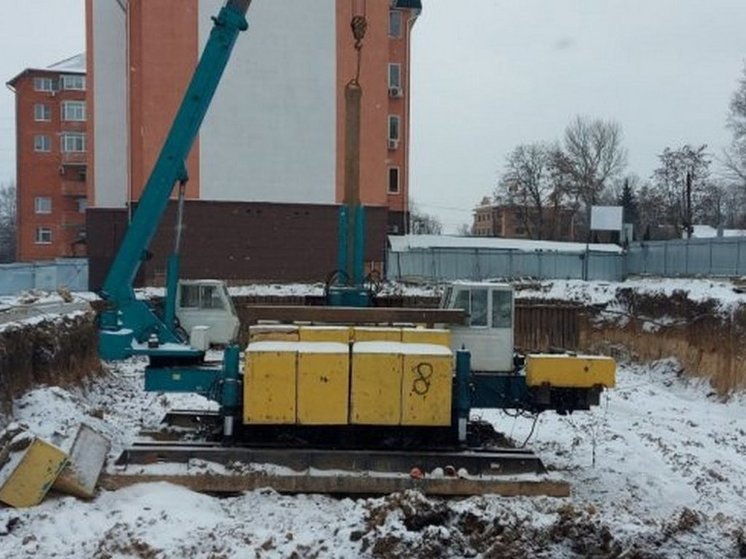 В Курске выявили нарушения на строительной площадке на Павлуновского