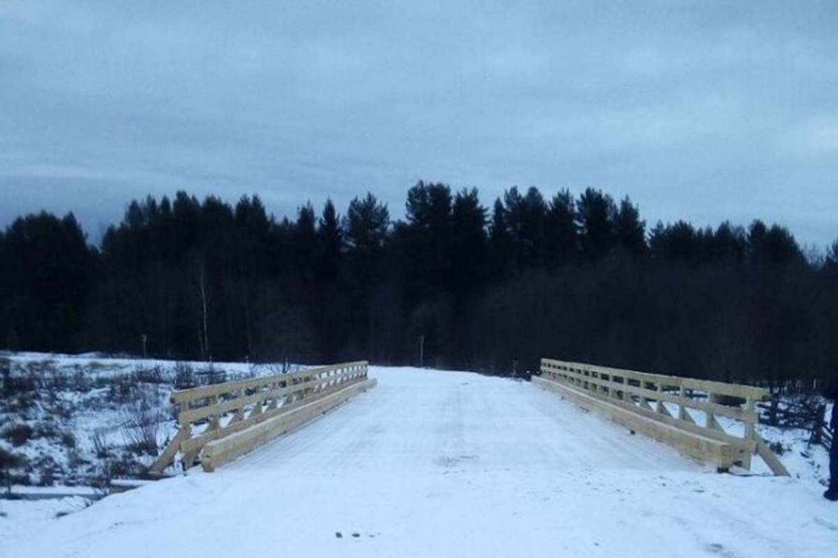 Еще один мост обновили в Костромской области